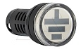 Указатель положения заземлителя AD116-22W, "земля"  красный/зеленый, LED 220VAC/DC, IP50, 22mm от интернет-магазина amperkin.by
