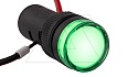 Индикатор светодиодный моноблочный AD16-16C, зеленый, LED 220VAC/DC, 16mm, IP50 от интернет-магазина amperkin.by