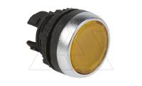 Osmoz - Конопка желтая с подсв. без фиксации M22, IP66, потайная