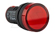 Индикатор светодиодный моноблочный AD116-22DS, красный, LED 220VAC/DC, IP65, 22mm от интернет-магазина amperkin.by