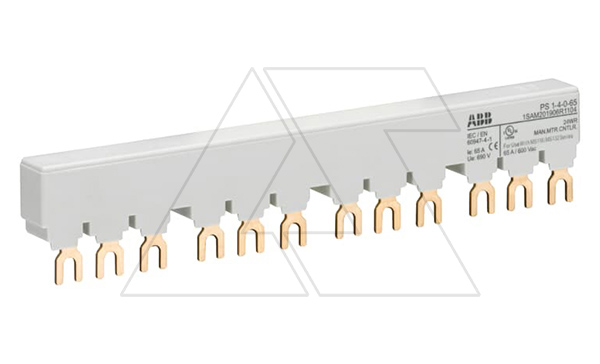 Шинка разводная PS1-4-0-65 для 4x MS116 MS(MO)132, 3P 65A