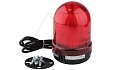 Колонна сигнальная (маяк) TL-90 в сборе, красный, мигающий, 220VAC/≤33mA, IP65, d=90mm, нижнее подключение от интернет-магазина amperkin.by