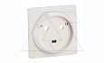 Розетка силовая 32A, 2P+E, 100х100мм, защ. шторки, сл. кость от интернет-магазина amperkin.by