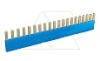 Перемычка гребневая ZG20-3blue, 20P, голубой, для реле PI6, PIR6W, PIR6WВ от интернет-магазина amperkin.by