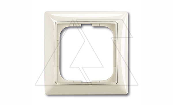 Basic 55 - Рамка на 1 пост (шале-белый)