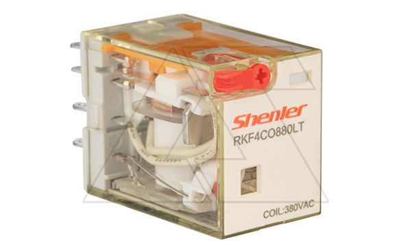 Реле RKF4CO880LT, 4CO, 6A(250VAC/30VDC), 380VAC, мех. индикация, тест-кнопка с блокировкой, LED Реле RKF4CO880LT, 4CO, 6A(250VAC/30VDC), 380VAC, мех. индикация, тест-кнопка с блокировкой, LED