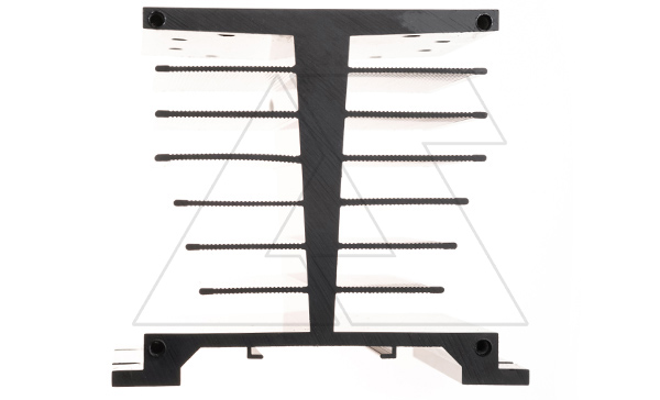 Радиатор RH08, черный, алюминий, 0.8 ⁰С/W, монтаж на рейку DIN35/панель, 106x110x96mm, для RSR52, RSR62 Радиатор RH08, черный, алюминий, 0.8 ⁰С/W, монтаж на рейку DIN35/панель, 106x110x96mm, для RSR52, RSR62