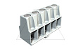 Клемная колодка KL-T 02-06 для коробок Т60, B9, 5х1,5...6мм², 400V, серый, полиамид от интернет-магазина amperkin.by
