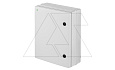 Щит пластиковый SR3, 356x456x162mm, с мет. монтажной платой 287x387x130mm, RAL7035, IK08, IP65 от интернет-магазина amperkin.by