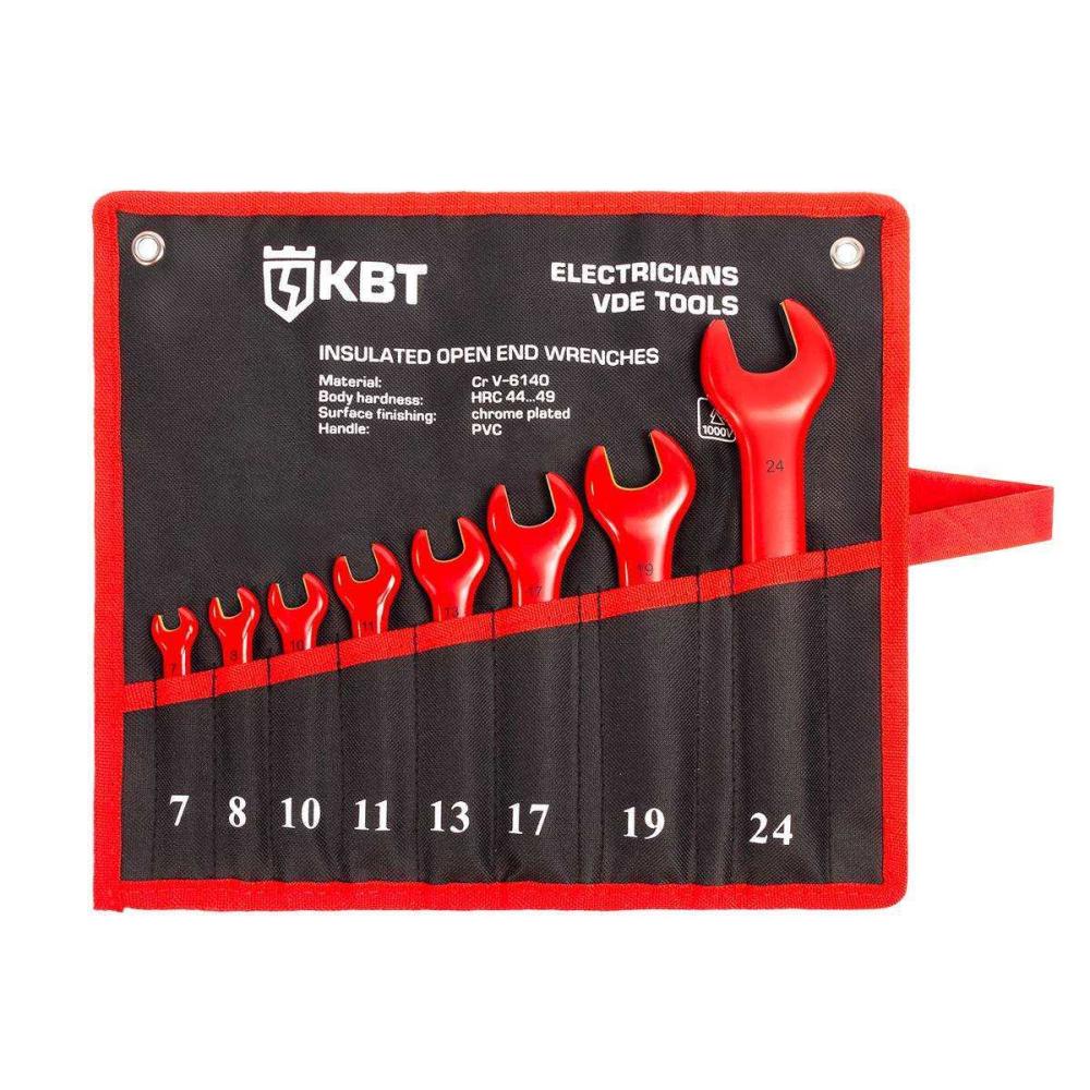 Набор однорожковых диэлектрических ключей, 8 шт НИИ-24