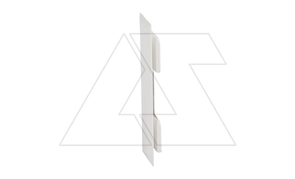 METRA - Накладка на стык крышки, для крышки шириной 75мм, пластик