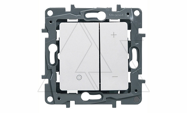 Etika - Светорегулятор кнопочный 400Вт (белый)