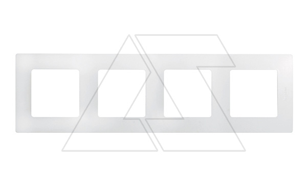 Etika - Рамка 4 поста (белая)