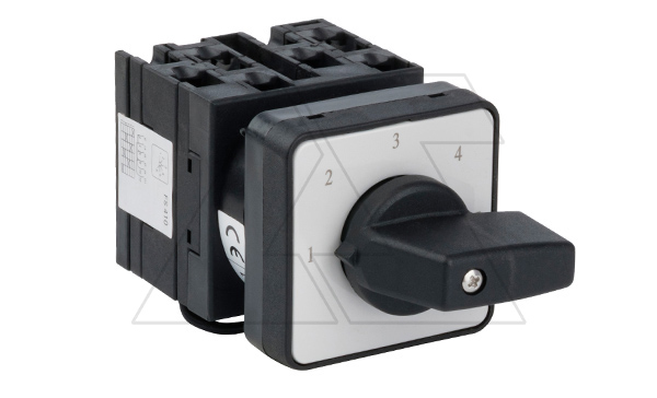 Переключатель UKT0-3-8233/E, 1P, 20A, тип 1-2-3-4-5-6, 1NO на 1_6, на дверь, фронт IP65