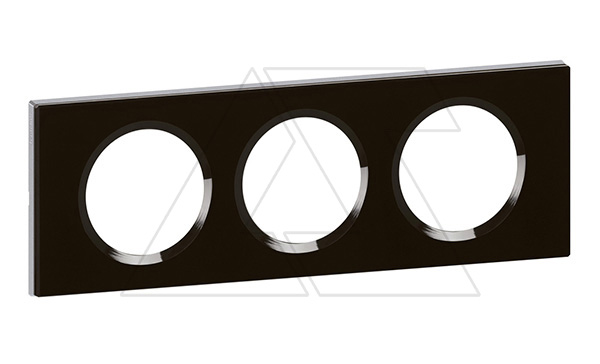 Celiane - Рамка 3 поста смальта графит