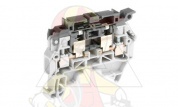 Клемма ZS4-SF1-R3 для предохранителей 5х20(5х25), 6,3А, 115-250В, красный индикатор, серый от интернет-магазина amperkin.by