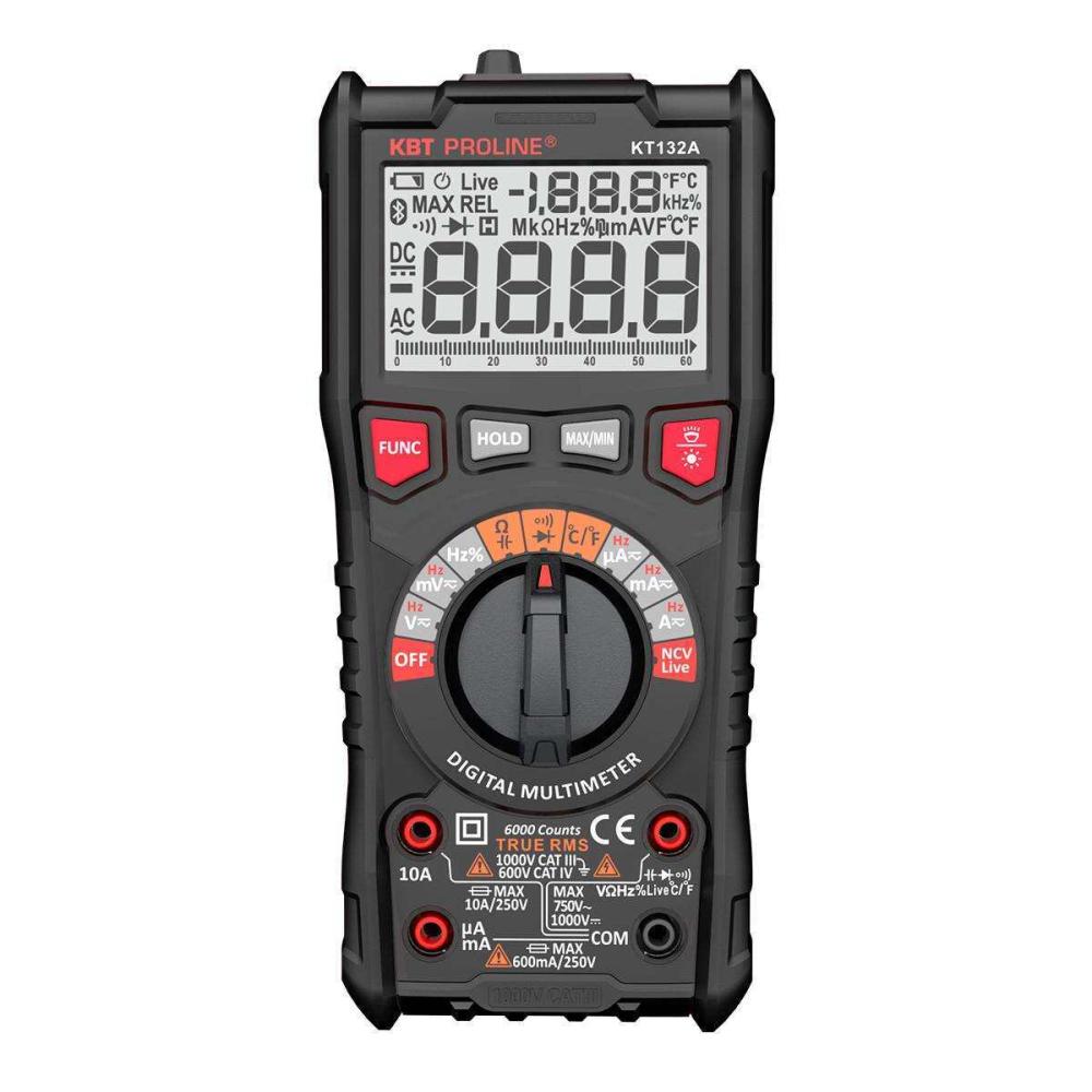 Мультиметр цифровой c True RMS KT 132А (КВТ)