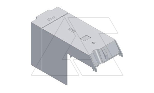 Поворотная защитная крышка CPUF185 для клемм типа D185(300), IP20, серый Поворотная защитная крышка CPUF185 для клемм типа D185(300), IP20, серый