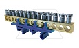 Клемма Morek для нейтрали N14  14x1,6_16mm² Cu, 63A, 690V, синий, на DIN-рейку, IP00 (стикерованный) от интернет-магазина amperkin.by Клемма Morek для нейтрали N14  14x1,6_16mm² Cu, 63A, 690V, синий, на DIN-рейку, IP00 (стикерованный) от интернет-магазина amperkin.by