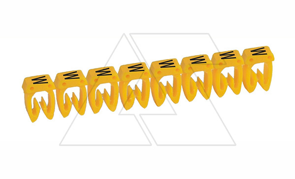 Маркер CAB3 d=0.5-1.5mm - "W" (упак.300 шт) Маркер CAB3 d=0.5-1.5mm - "W" (упак.300 шт)