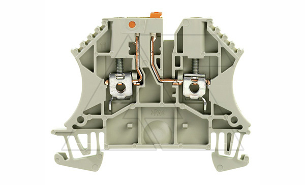 Клемма изолирующая WTR 2.5 с продольным размыкателем, 24 A, 500 В Клемма изолирующая WTR 2.5 с продольным размыкателем, 24 A, 500 В
