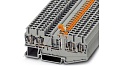 Клемма с ножевым размыкателем ST 2,5-QUATTRO-MT /5,2mm, пружинная, 4 присоед., 2,5(max 4)mm2, 20A, 400V, серая от интернет-магазина amperkin.by Клемма с ножевым размыкателем ST 2,5-QUATTRO-MT /5,2mm, пружинная, 4 присоед., 2,5(max 4)mm2, 20A, 400V, серая от интернет-магазина amperkin.by