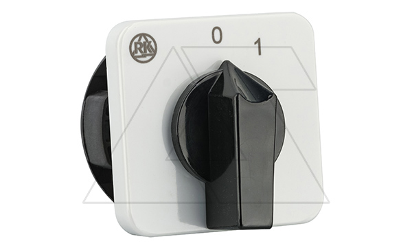 Переключатель BS 16 01 U, 1P, 20A, тип 0←1, 1NO на 1, на дверь, фронт IP40 Переключатель BS 16 01 U, 1P, 20A, тип 0←1, 1NO на 1, на дверь, фронт IP40
