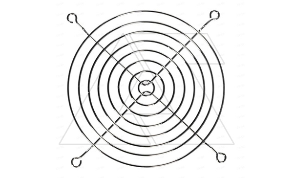 Решетка защитная MGF для вентилятора 120x120мм, сталь