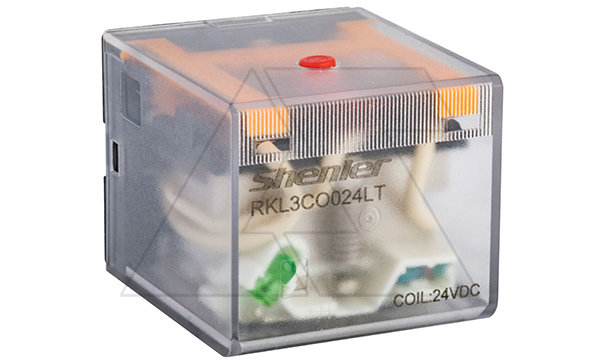 Реле RKL3CO024LT, 3CO, 10A(250VAC/30VDC), 24VDC, мех. индикация, тест-кнопка с блокировкой, LED Реле RKL3CO024LT, 3CO, 10A(250VAC/30VDC), 24VDC, мех. индикация, тест-кнопка с блокировкой, LED