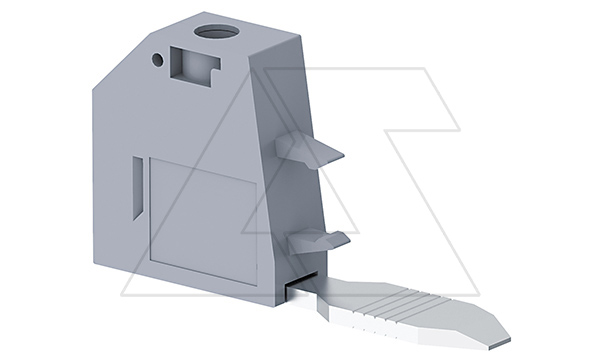 Клемма-отвод AUX6 /8x53,6x29,4mm, винтовая, для клемм CTS50/70NA,CTS95/120N, 6mm2, 41A, 1000V, серая Клемма-отвод AUX6 /8x53,6x29,4mm, винтовая, для клемм CTS50/70NA,CTS95/120N, 6mm2, 41A, 1000V, серая