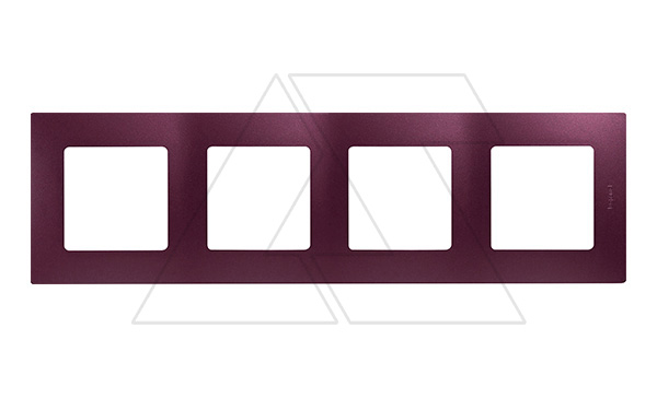 Etika - Рамка 4 поста (сливовый)