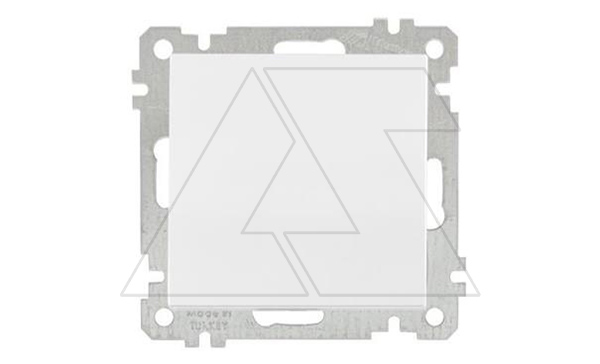 21 - Выключатель, пруж. зажимы, белый 21 - Выключатель, пруж. зажимы, белый