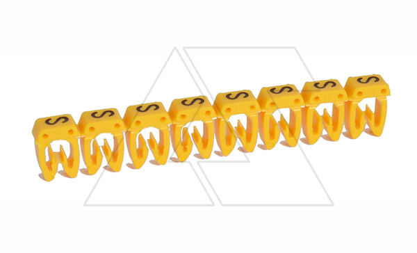 Маркер CAB3 d=1.5-2.5mm - "S" (упак.300 шт) Маркер CAB3 d=1.5-2.5mm - "S" (упак.300 шт)