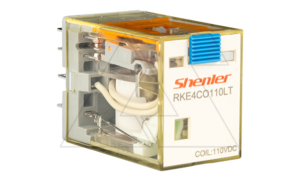 Реле RKE4CO110LT, 4CO, 5A(250VAC/30VDC), 110VDC, мех. индикация, тест-кнопка с блокировкой, LED Реле RKE4CO110LT, 4CO, 5A(250VAC/30VDC), 110VDC, мех. индикация, тест-кнопка с блокировкой, LED