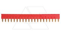 Перемычка гребневая JB20-1Red, 20P, красный, для цоколя 6W и реле SIR6W Перемычка гребневая JB20-1Red, 20P, красный, для цоколя 6W и реле SIR6W