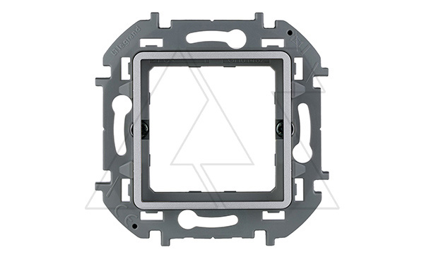Inspiria - Адаптер для установки механизмов Mosaic 45x45 (алюминий)