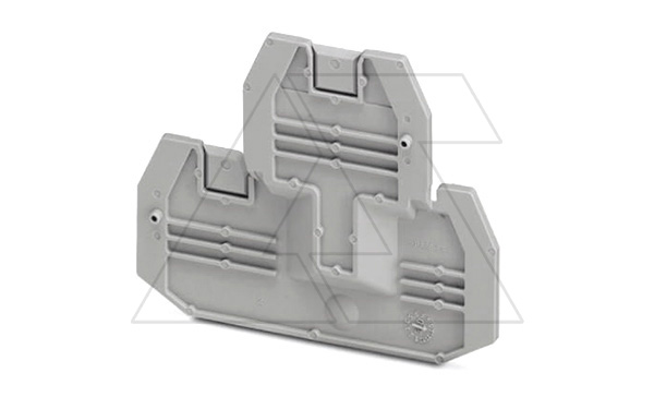 Крышка концевая D-UTTB 2,5/4 /2,2mm, для винтовых клемм UTTB 2,5..4, серая Крышка концевая D-UTTB 2,5/4 /2,2mm, для винтовых клемм UTTB 2,5..4, серая