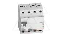 УЗО Legrand RX3, электромеханическое, 4P, 40A, 10kA, 100mA, тип AC, 4M УЗО Legrand RX3, электромеханическое, 4P, 40A, 10kA, 100mA, тип AC, 4M