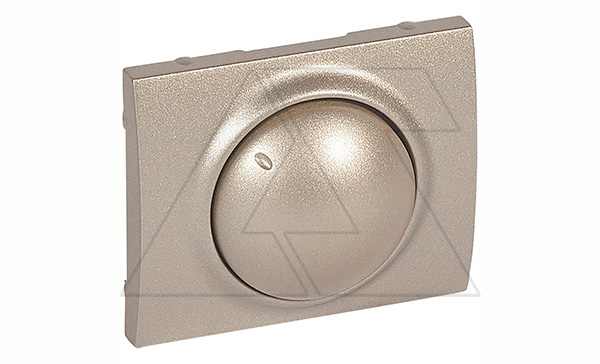 Galea Life - Обрамление для поворотного светорегулятора 400 Вт, 600 Вт, Titanium
