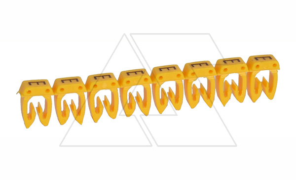 Маркер CAB3 d=1.5-2.5mm - "E" (упак.300 шт) Маркер CAB3 d=1.5-2.5mm - "E" (упак.300 шт)