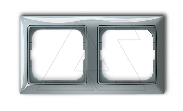 Basic 55 - Рамка на 2 поста (синий, блистер)