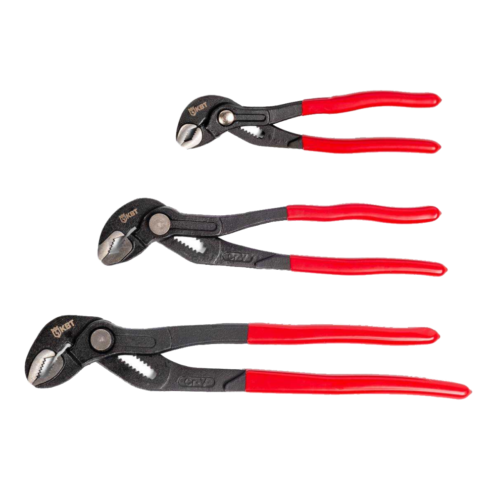 Набор переставных клещей НПК-03 "Практик" (КВТ)