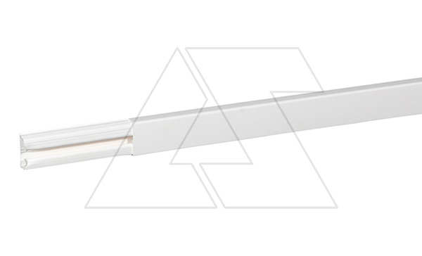 DLP - Мини-канал, без перегородки, 1 секция, 32х12,5 белый, ПВХ