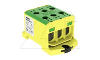 Клемма Morek OTL50-3 желто-зеленая, 3xAl/Cu 1,5_50mm², 160(CU)/145(AL)A на клемму, 1000V, винтовые зажимы Клемма Morek OTL50-3 желто-зеленая, 3xAl/Cu 1,5_50mm², 160(CU)/145(AL)A на клемму, 1000V, винтовые зажимы