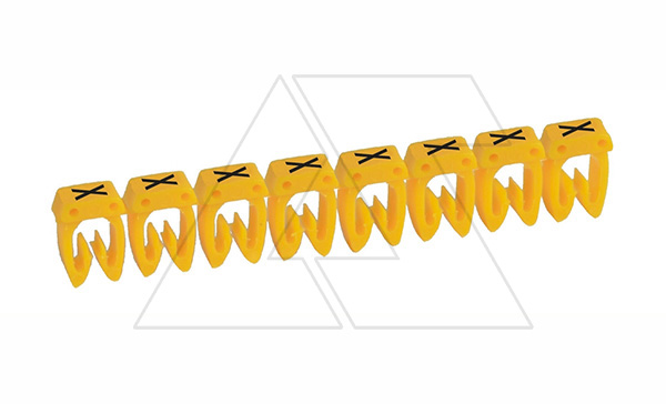 Маркер CAB3 d=1.5-2.5mm - "X" (упак.300 шт) Маркер CAB3 d=1.5-2.5mm - "X" (упак.300 шт)