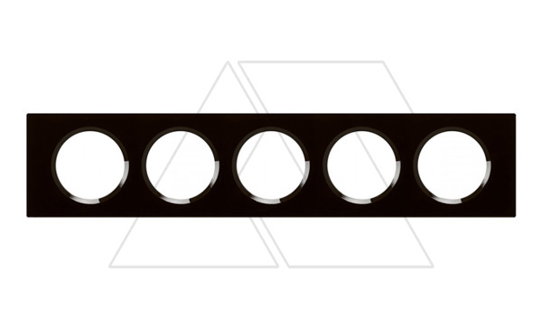 Celiane - Рамка 5 постов смальта графит