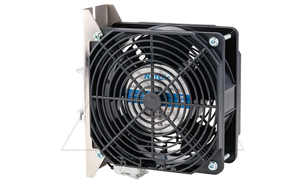 Вентилятор осевой NA с крепл. на DIN-рейку, 120x120x38мм, 230VAC, 162м3/ч, 21Вт, 2600об/мин, 48дБА, подшипник качения