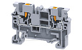 Клемма проходная CP4 /6x54,8mm, push-in, 2 присоед., 4(max 6)mm2, 32A, 1000V, серая от интернет-магазина amperkin.by