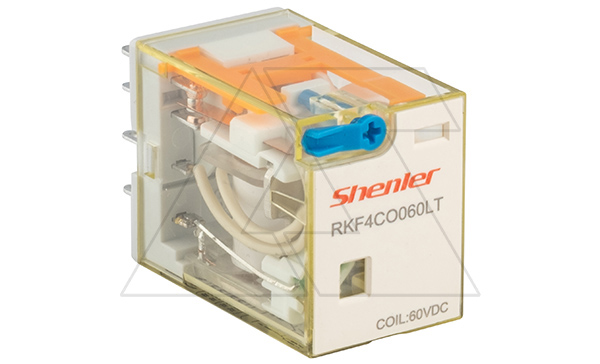 Реле RKF4CO060LT, 4CO, 6A(250VAC/30VDC), 60VDC, мех. индикация, тест-кнопка с блокировкой, LED Реле RKF4CO060LT, 4CO, 6A(250VAC/30VDC), 60VDC, мех. индикация, тест-кнопка с блокировкой, LED