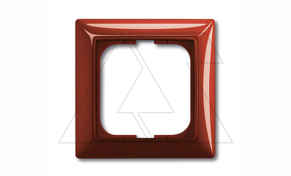 Basic 55 - Рамка на 1 пост (красный, блистер)